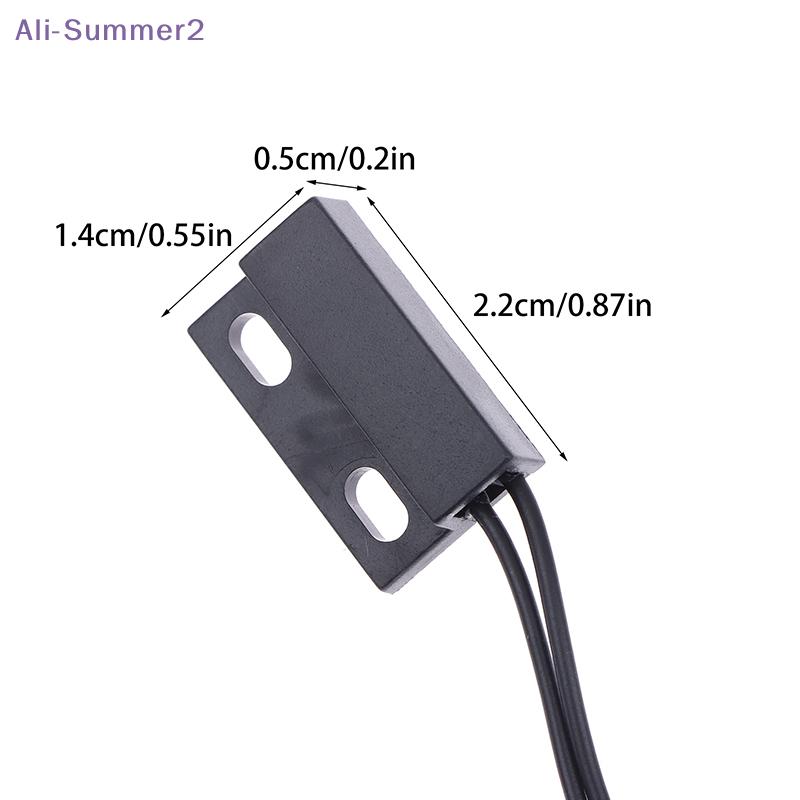 {Summer2} GPS-23 Проводной Датчик Двери Окна Магнитный Контакт Нормально Замкнутый Или Нормально Разомкнутый NC/NO Для Системы Охранной Сигнализации