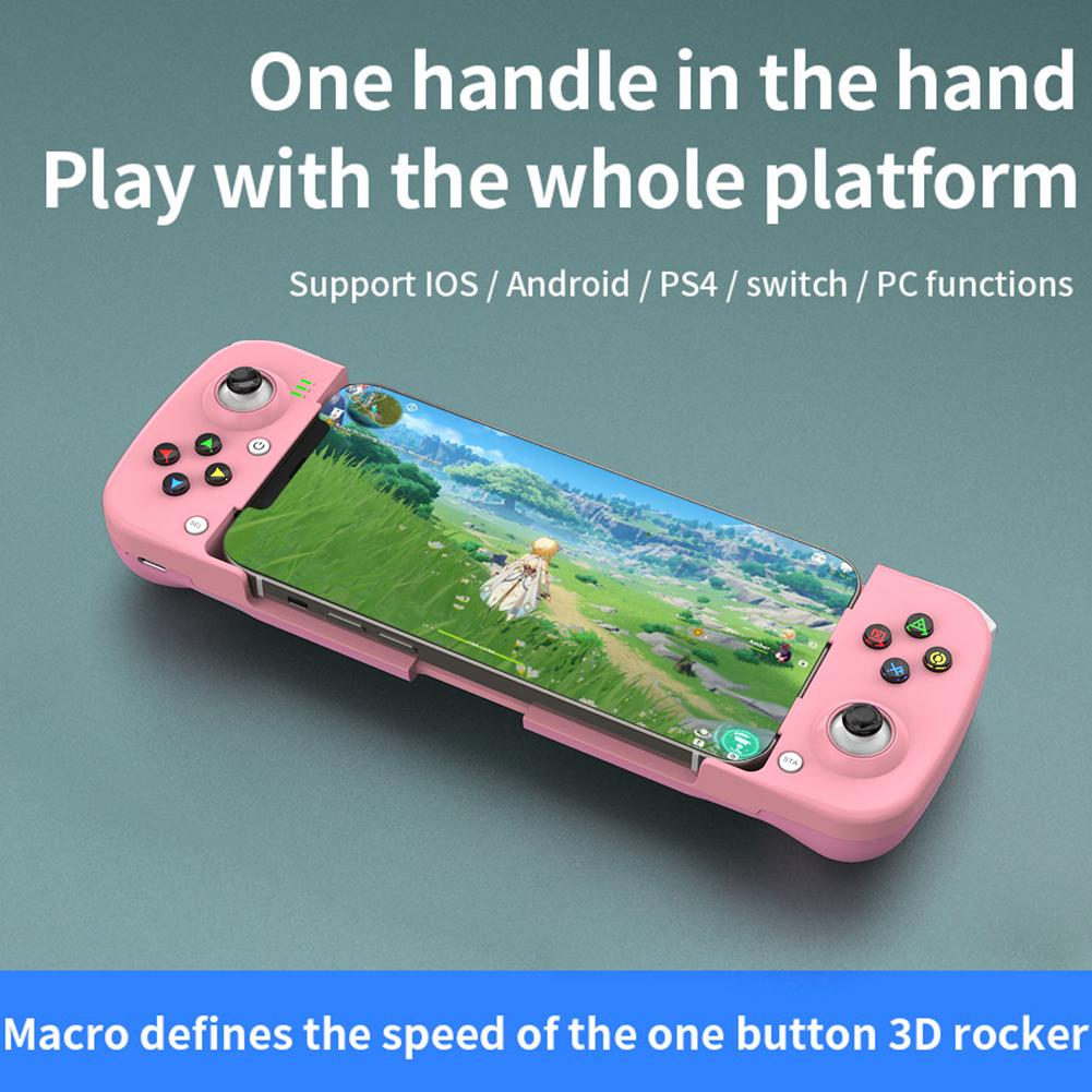 D3 Мобильный игровой контроллер для мобильного телефона Android IOS Bluetooth-совместимый 5.0 Расширяемый игровой контроллер для PUBG