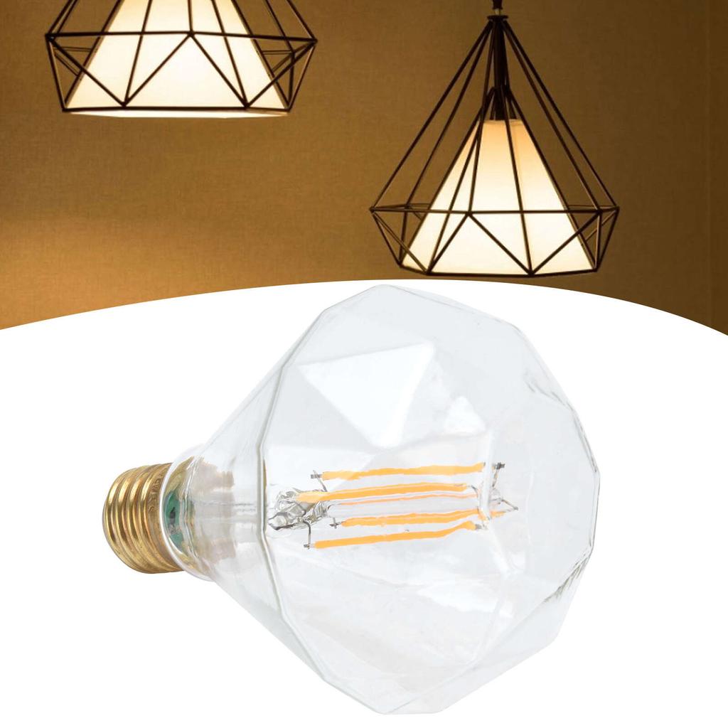 Светодиодная лампа E27 4 Вт винтажная декоративная лампа накаливания для люстры настенный светильник 220 В теплый свет