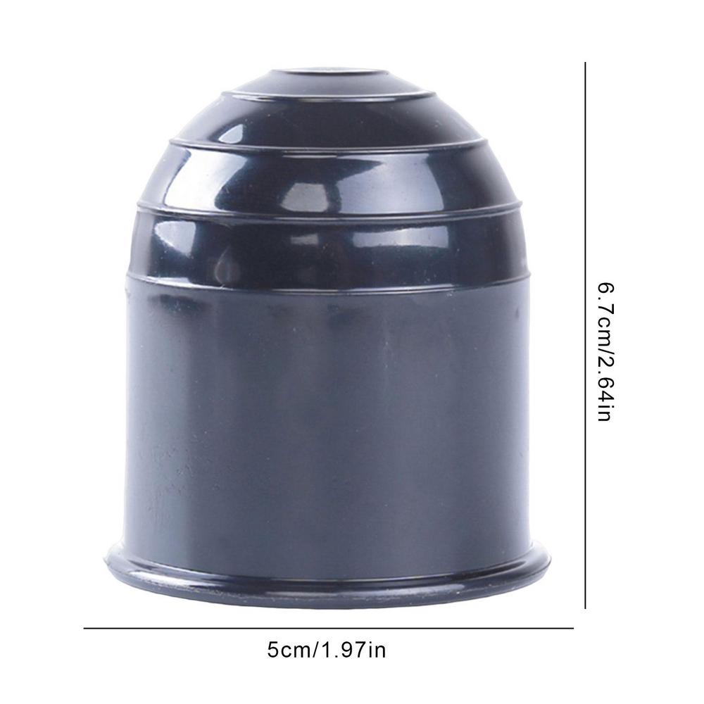 Универсальный 50 мм чехол для шаровой опоры фаркопа, гнездо для крышки шаровой опоры фаркопа, крышка для шаровой опоры фаркопа, автомобильные аксессуары