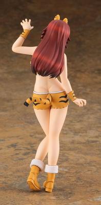 Hasegawa Коллекция Egg Girls Микумо Сиронаги Неокрашенный Набор из Смолы SP522 1/12 №27 (тигр)