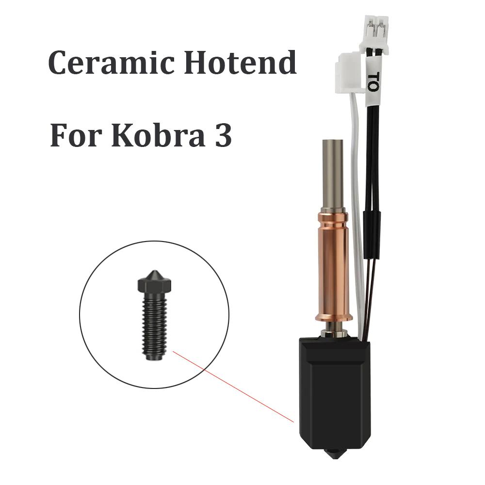For Anycubic Kobra 3 Hotend Upgrade Standard Kobra 3 Combo Hotend Nozzle Thermistor For Anycubic Kobra K3 Spare Parts Accesories