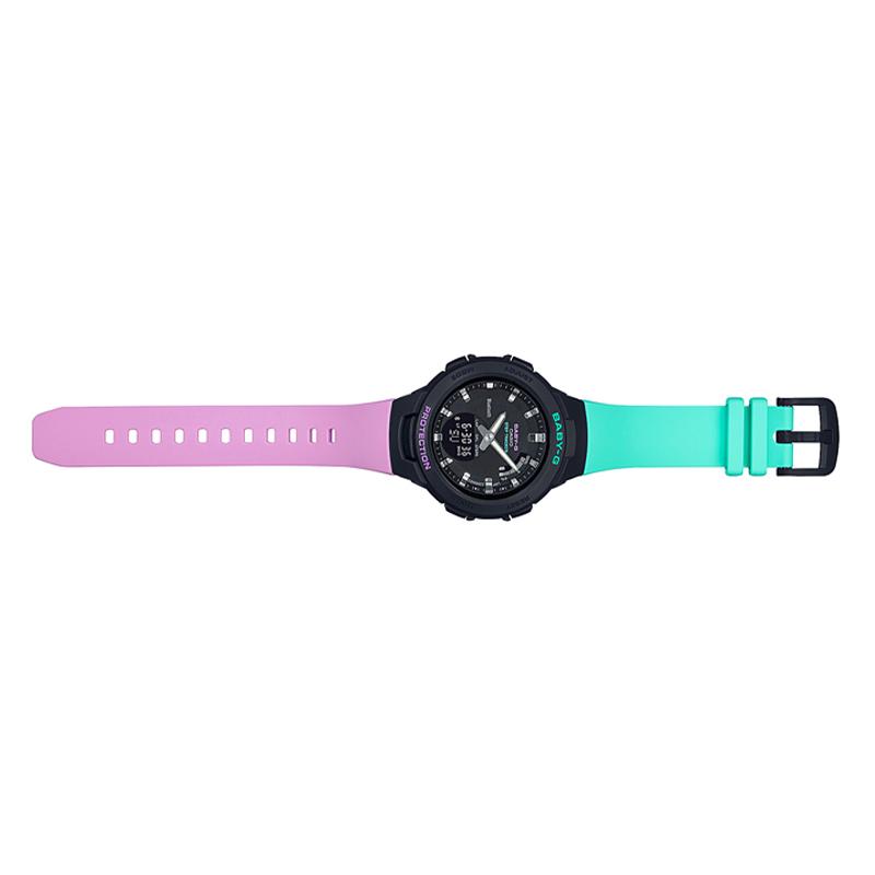 Casio BABY-G Bluetooth шагомер многофункциональные водонепроницаемые и ударопрочные спортивные часы кварцевый механизм японские и корейские часы женские BSA-B100MT-1A
