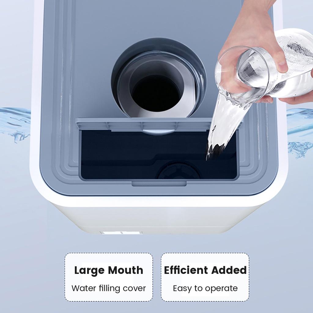 110-220 В Промышленный увлажнитель воздуха Большой Коммерческий Стиль для всего дома Дом Промышленность Офис Увлажнитель воздуха Белый 15 л