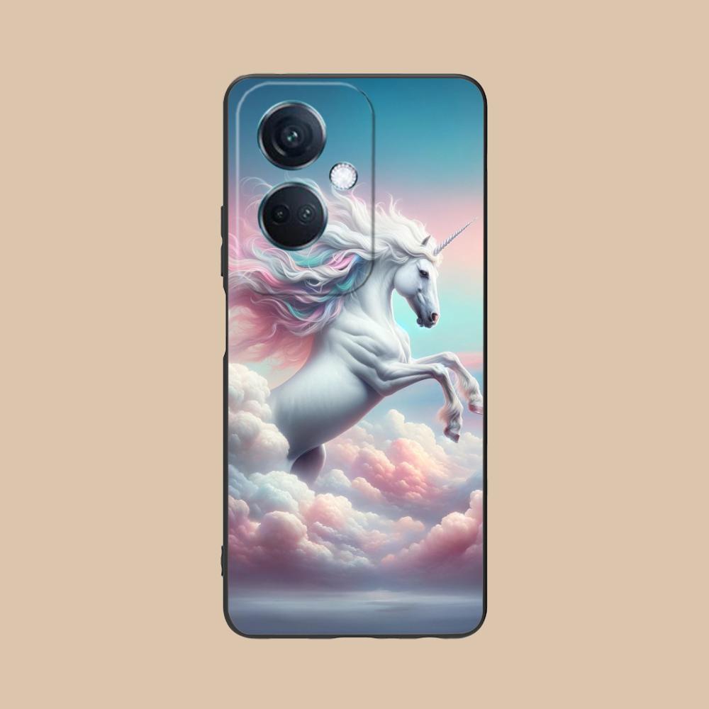 Фантазийный чехол для мобильного телефона с единорогом для OPPO Find X9 X8 X7 X6 X5 X3 X2 Plus s Pro Ultra Lite Цветной печатный чехол Роскошный чехол