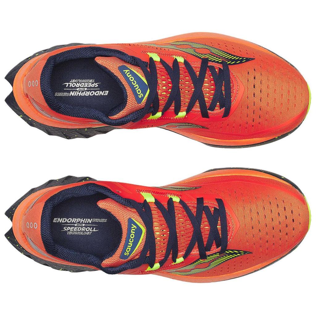 SAUCONY Кроссовки Endorphin Speed 4 Solar Pack Мужские Оранжевый перец Темно-синий S20940-67