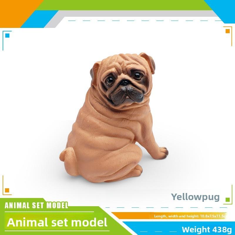 Модель Собаки ПВХ С Доберманом Шиба-ину Пуделем Самоедом Для Демонстрации Подарка И