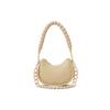 Charles & Keith Chain Fabric Underarm Bag Crescent Bag Shoulder Bag Small Women bags Multicolor CK2-20781846
