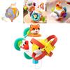 Educational Baby Grasping Ball Sensory Toy Six-sided Busy Cube For Early Learning