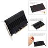Полностью алюминиевый радиатор для радиатора SSD для NVME M-KEY PCI-E 16 Array Pansion Card, металлическая охлаждающая подставка