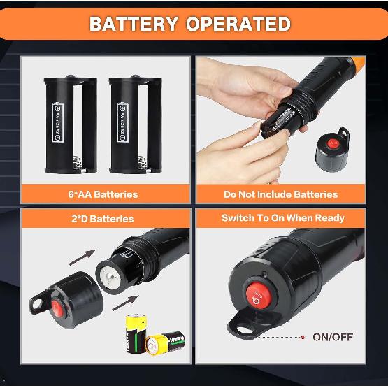 Portable Battery Powered Gas Transfer Pump, 2.2GPM Fuel/Water Transfer Pump, Handheld Liquid Transfer Pump, Battery Operated Electric Siphon Pump For
