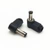 Угловой DC Штекер Питания 90°, 5.5x2.1x14MM и 5.5x2.5x14MM