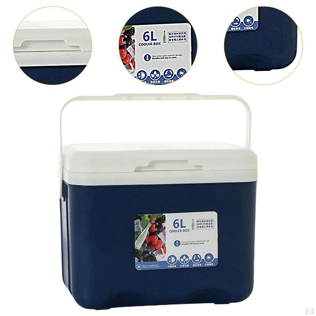 Cooler Box Ice Bin Cold Storage Personal Chest Small Hard Insulated for Commercial Fishing