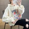 Korean Style Women's Spring/Autumn Loose Thin Sweatshirts - Fashionable, Versatile, Trendy European Design Tops/Jackets