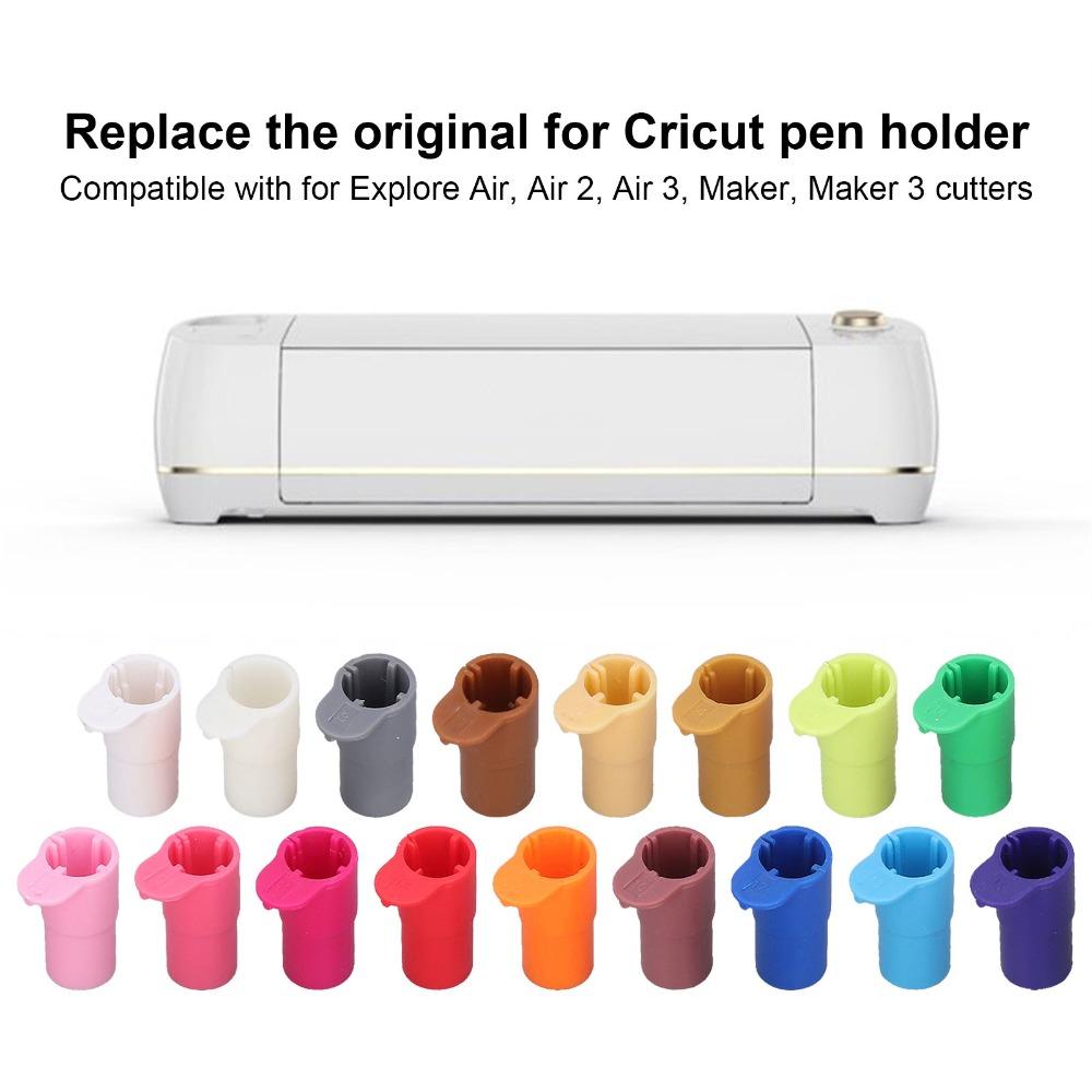 17pcs Stock Pen Holder for Cricut Pen Adapters Kit Marker Holder for Cricut Cutting Machine Use