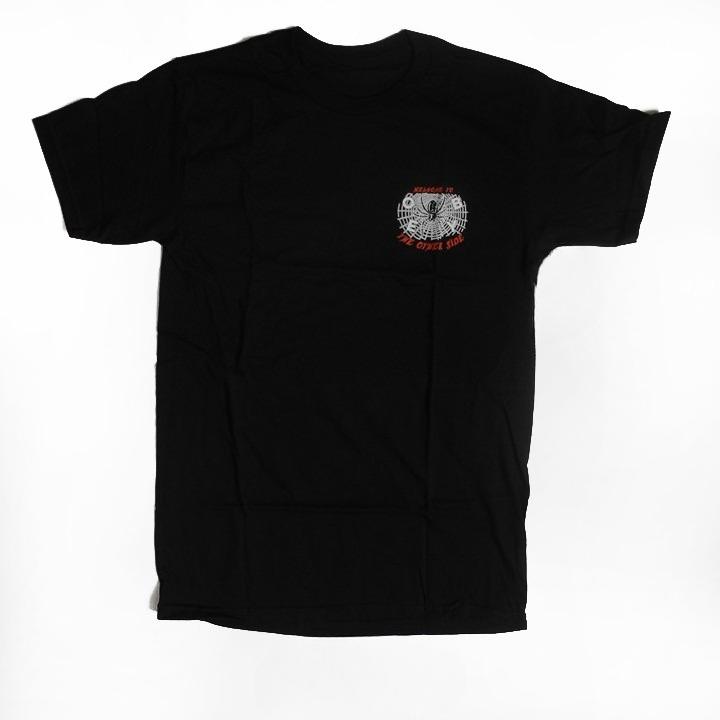 Welcome To The Other Side T-Shirt Loose Crew Neck Trendy Men's Women's Short Sleeve Versatile Vintage Alphabet Pattern T-Shirt