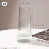 Clear Glass Vase Large Modern Flower Vase Hydroponic Plant Vases for Wedding Centerpieces Dining Table Living Room Decorations