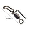 Sanitizable For Sea Fishing Clip Down Swivels 20PCS 304 Stainless Steel 18mm