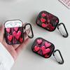 Чехол для наушников Чехол-обложка Для Airpods 2 3 4 1 Pro Pro3 Pro2 Розовый Леопард Любовь