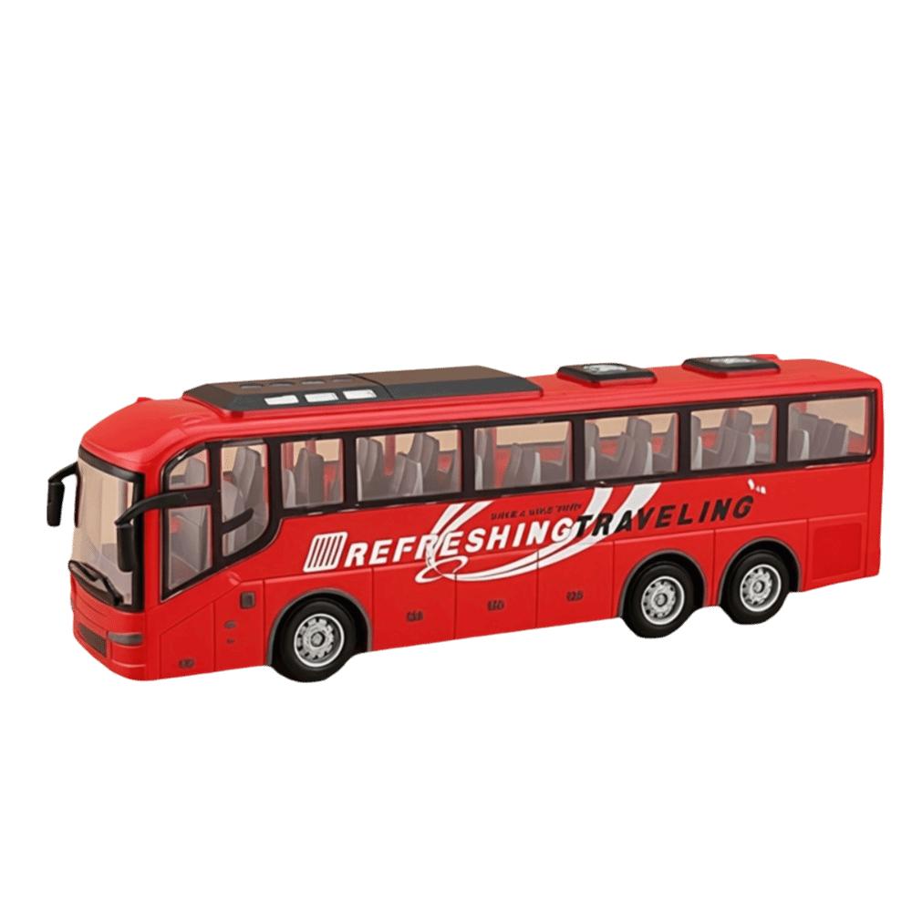 1/16 Scale School Bus Model Car Toys Yellow Color Inertia City Bus Toy Children Toy
