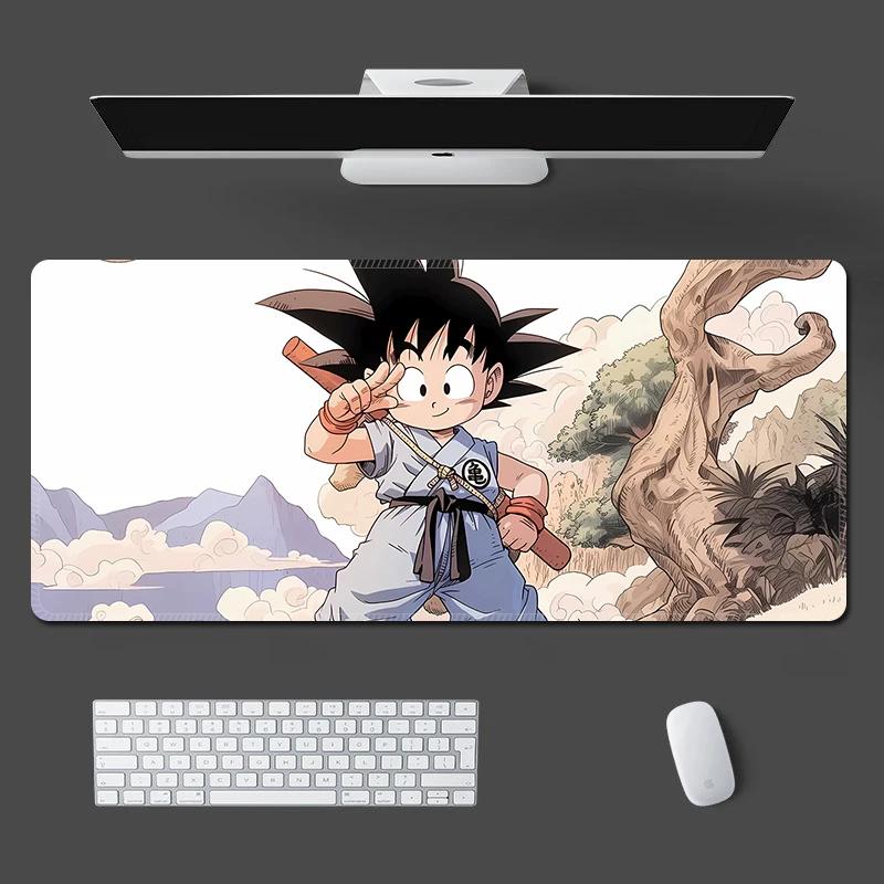Мужской коврик для мыши кожаный аниме Dragon Ball водонепроницаемый противоскользящий коврик для мыши Сон Гоку настольный коврик настраиваемый с фиксацией коврик для ноутбука коврик для клавиатуры студенческий коврик для письма