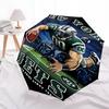 Складной зонт с принтом логотипа New York Jets, для улицы, отдыха и путешествий, прочная ткань зонта, подарок на день рождения и праздник