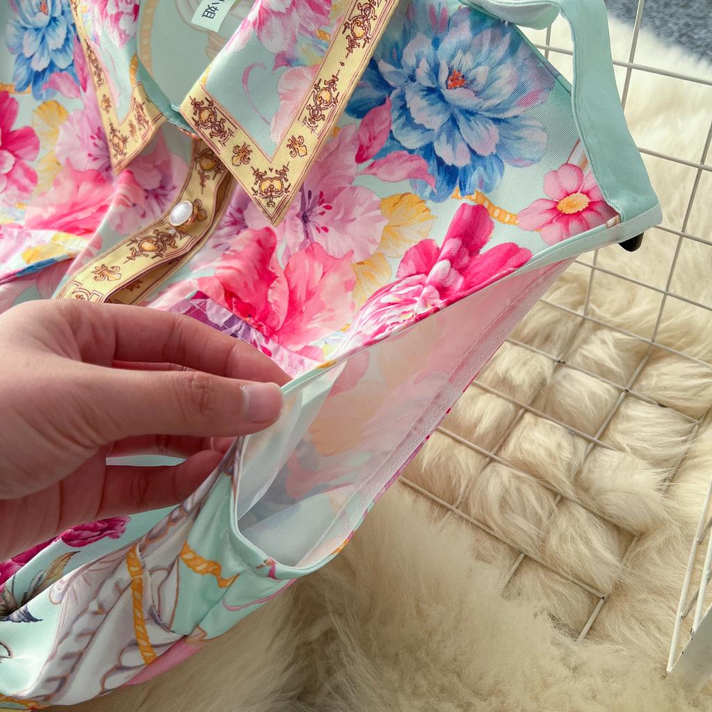 Франция Элегантный Винтаж Тонкий Вечернее Платье Женщины Печати Пуговицы Плиссированное Длинное Вечернее Платье Женщин Повседневный Шикарный Праздничная Одежда Новинка