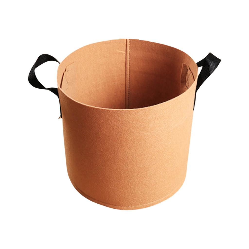 Plant Grow Bag Nonwoven Fabric Pots Plant Growing Bags Vegetable Planter Bags Suitable for Indoor and Outdoor Garden Use