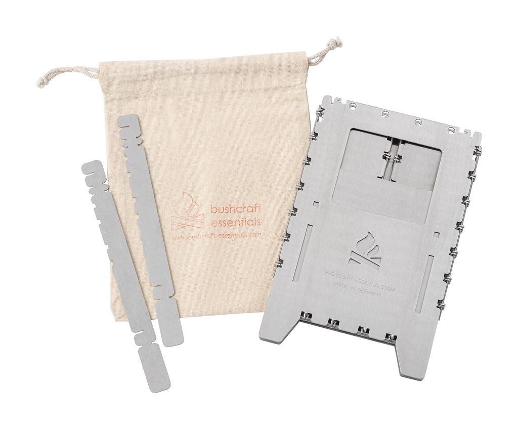 Bushcraft Essentials Outdoor Cooker Bush Box XL Stainless Steel