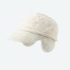 Women's Autumn and Winter New Thickened Warm Knitted Wool Hat for Winter Warm Outdoor Cycling Fluffy Ear Protection Hat