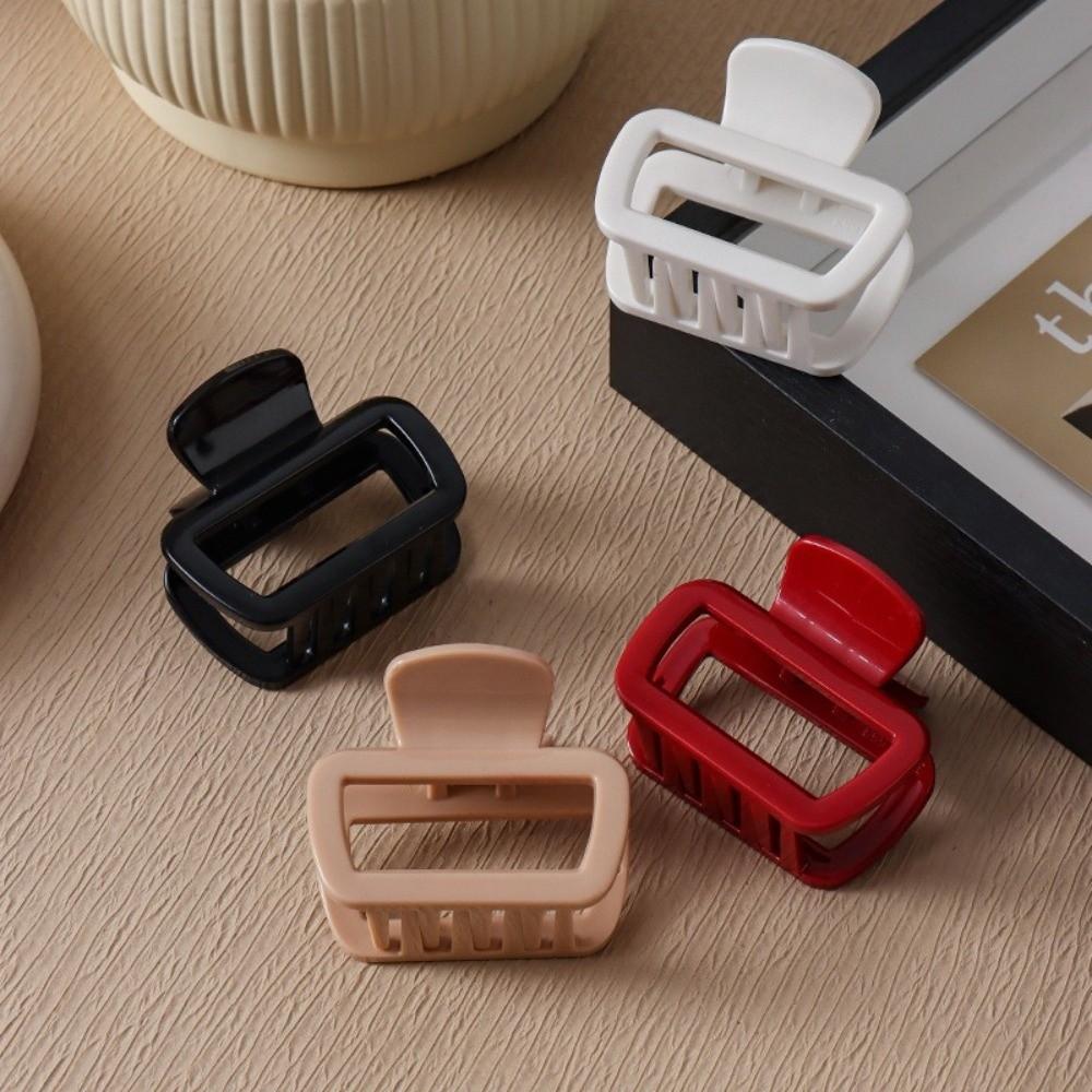 Flexible Unsnappable Hair Claw Clips Anti Collision Protection Non-Slip Ponytail Hairpins Soft Silicone Comfortable Shark Clip