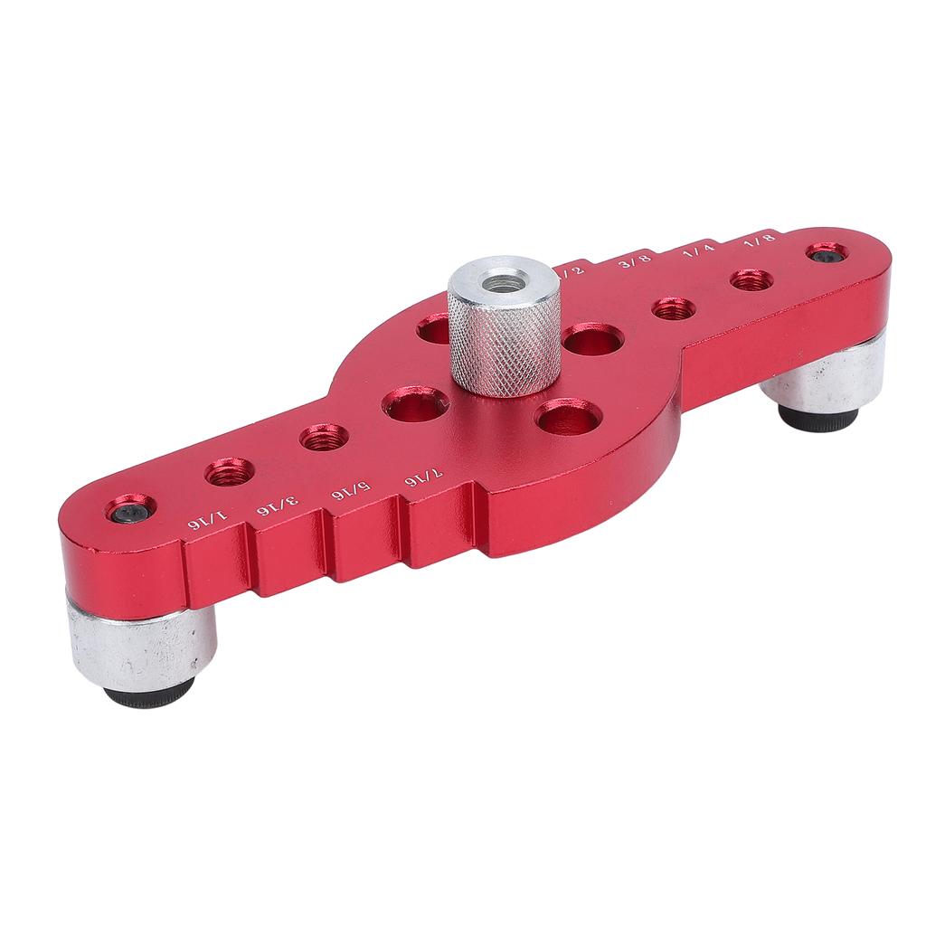 Набор из 5 предметов: центральный кондуктор для дюбелей, алюминиевый сплав, 2 в 1, направляющая для сверла по дереву, перфоратор