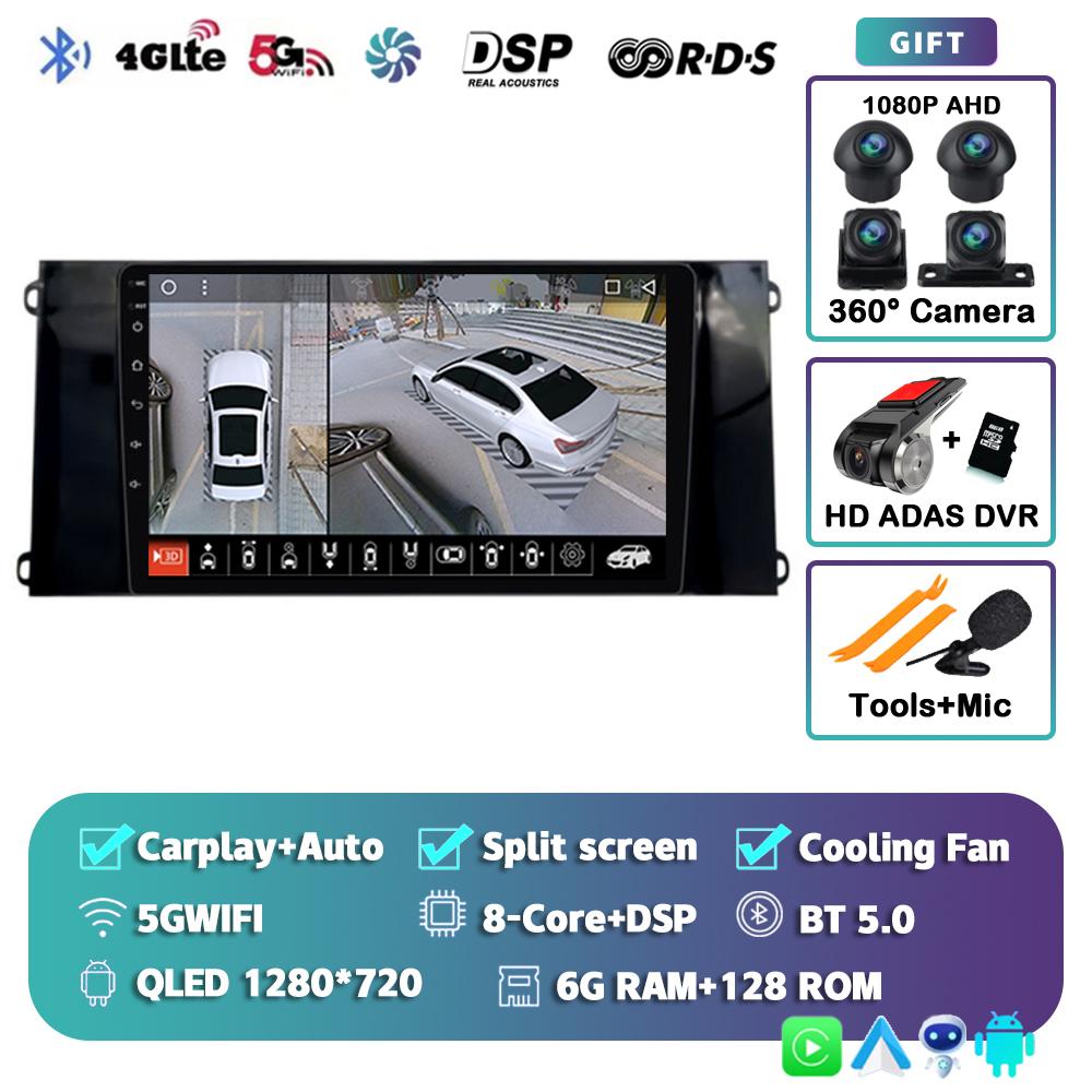 Android 14 Carplay Автомагнитола для Ford New Era Transit PRO 2021 GPS Мультимедийный Плеер Стерео Видео Головное Устройство WIFI+4G DSP BT