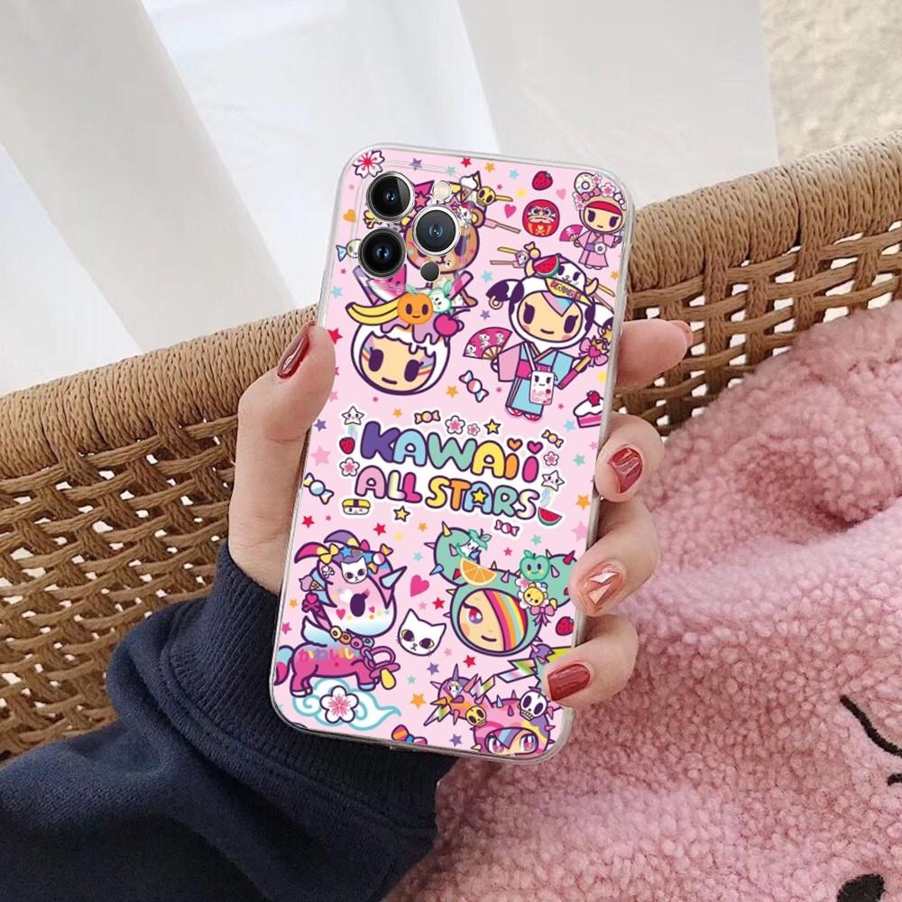 Япония Tokidokis Чехол для телефона для iPhone 15 14 11 12 13 Mini Pro XS Max Чехол 6 7 8 Plus X XR SE 2020 Funda Shell