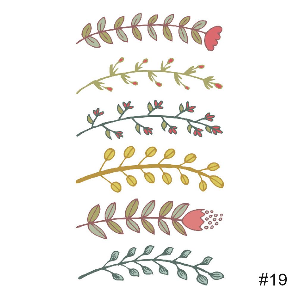 Temporary Small Fresh Tattoo Stickers Waterproof Long Lasting Tattoo Stickers Body Art Paste Painting Tattoo For Women Men