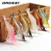 Soft Fishing Lure Luminous Shrimp Lures Soft Artificial Bait With Hook Swivels Carp Fishing Tackle