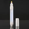 2 Pcs Empty Paint Markers Refillable Painting Pen 5mm Round Head Fillable Paint Marker Clear Acrylic Paint Marker