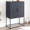VidaXL Highboard Anthracite 68,5x38,5x107 Cm Steel, Sideboard, Cupboard, Side Cabinet, Cabinet, Storage Cabinet, 846508