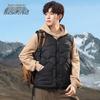 SNOWFLYING Men's Lightweight V-Neck Duck Down Vest