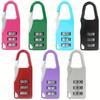 1 шт. Мини-кодовый замок, 3-значные кодовые замки, портативные замки для чемоданов, безопасные замки для спортивных рюкзаков
