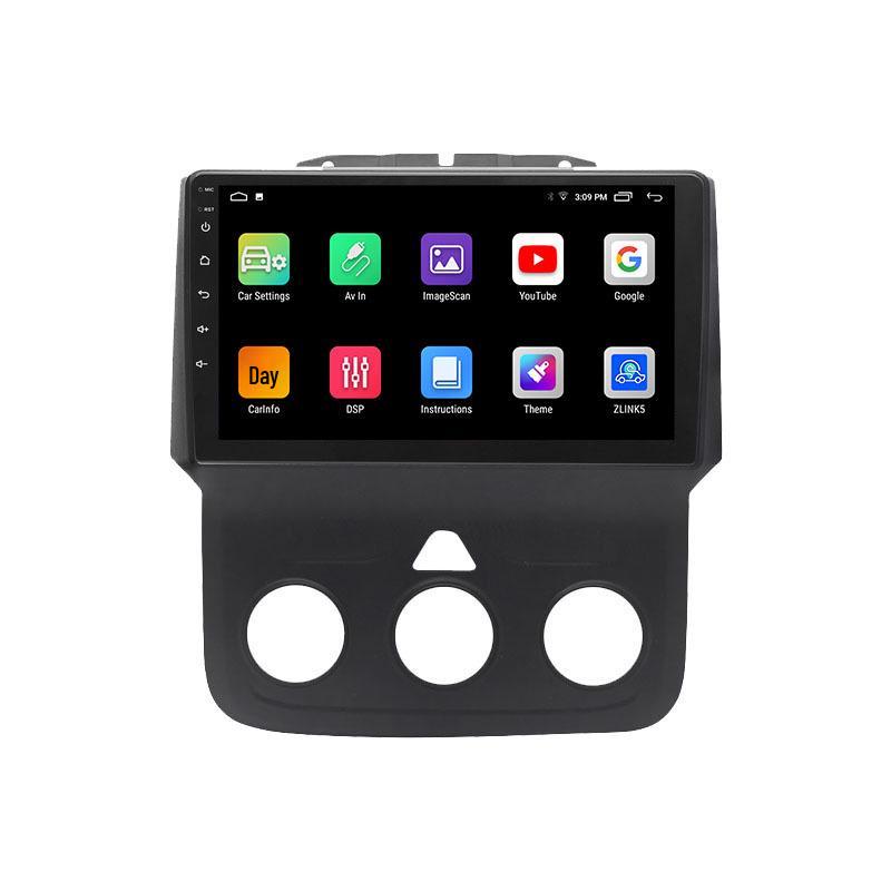 Додж Рам (2013-2018) Android GPS-навигация с большим экраном и Bluetooth Carplay с камерой заднего вида