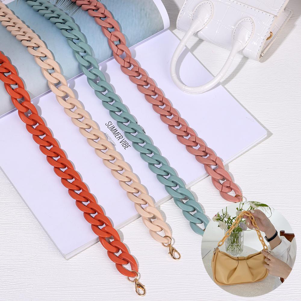 Съемная сумка через плечо из акриловой смолы для девочек, аксессуары для сумок, ремни для сумок, цепочка для сумок, цепочка для сумок