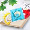 Self-adhesive Bags Baked Plastic Bag Birthday 7x7+3cm Transparent Candy Bag 100Pcs OPP Bag For Wedding Cookie Food Packaging Party Decor