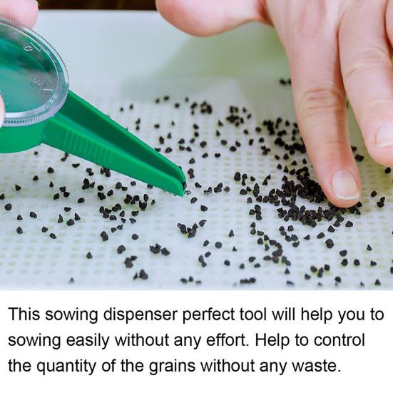 Набор дозаторов семян, ручной почвокопатель, распорка, компактный размер, простота в использовании, универсальность