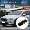 INFINAUTO Коврик на приборную панель для Mazda Dash Sun Приборная панель Передний Интерьер с Полиэстером Набор CX-3 DK5, Чехол, Защита, Протектор, Коврик, Аксессуары,