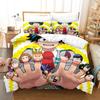 3D Print My Hero Academia Bedding Set Single Twin Full Queen King Size Kawaii Bed Set Aldult Kid Bedroom Duvetcover Sets