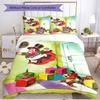 3pcs Duvet Cover Set (1*Duvet Cover + 2*Pillowcase, Without Core), Karlsson on the Roof Print Soft All‑Season Bedding Set, Home Bedroom Decor Gift