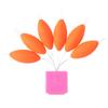 Fluorescent Color Line Group Fishing Tackle Fishing Float Seven Floats Fishing Accessory