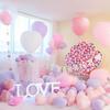 Воздушный шар «Макарон» Воздушный шар в форме сердца Воздушный шар для украшения свадебной комнаты Qixi Воздушный шар «Любовь на день рождения»