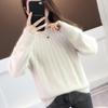 Knitwear Sweater Women Pullover Autumn and Winter New Loose Sweater Solid Long Sleeve Warm Pullover Sweater Female Tops Clothing